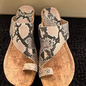Summer sandal - Donald Pliner Snakeskin